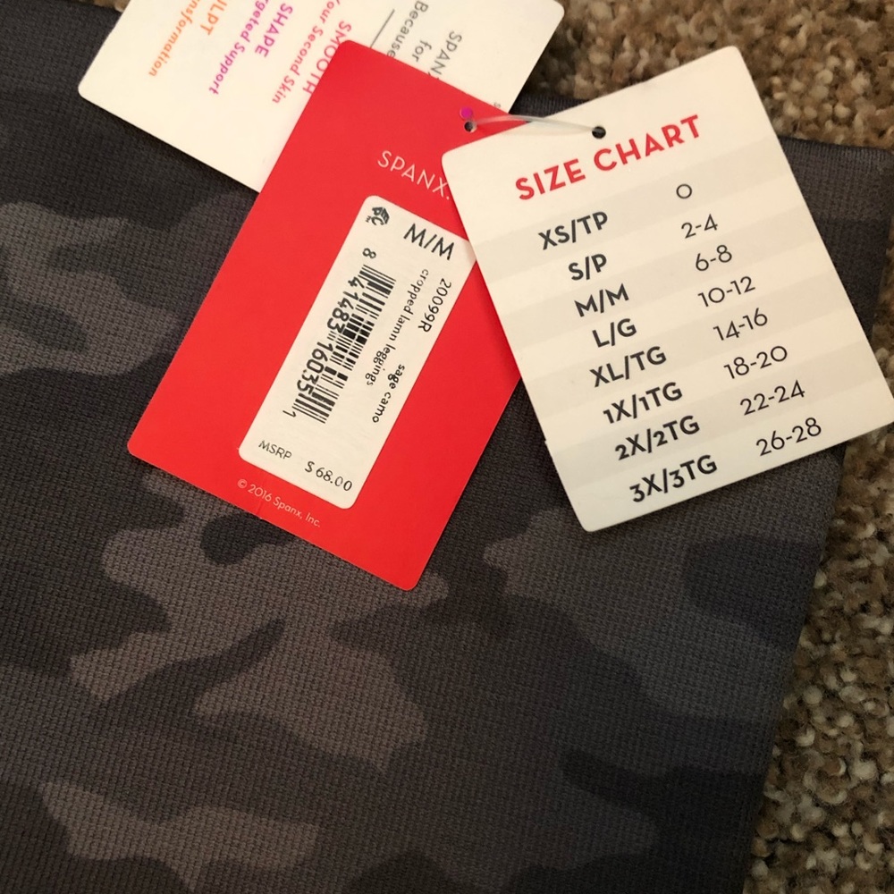 Spanx camo leggings